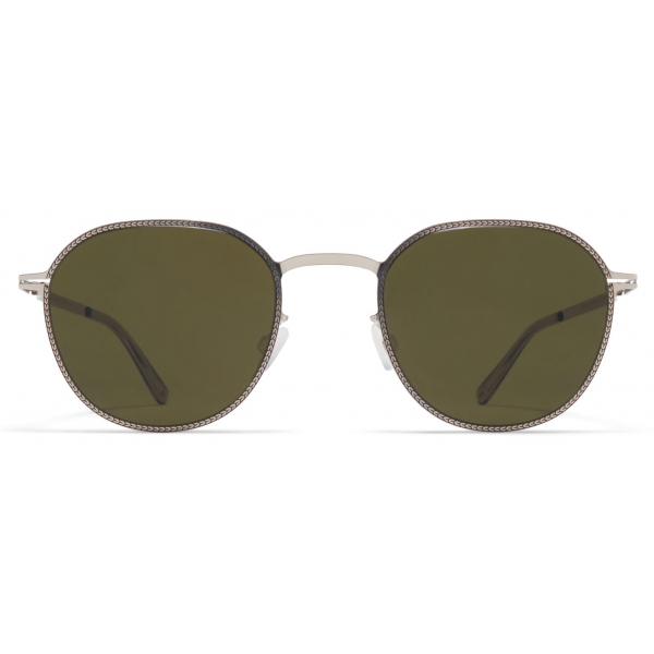 Mykita - Talvi - Lite - Silver Black Green - Metal Collection - Sunglasses - Mykita Eyewear