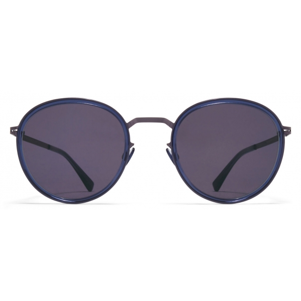 Mykita - Tuva - Lite - Blackberry Deep Ocean Grey - Metal Collection - Sunglasses - Mykita Eyewear