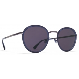 Mykita - Tuva - Lite - Blackberry Deep Ocean Grey - Metal Collection - Sunglasses - Mykita Eyewear