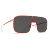 Mykita - Studio12.2 - Mykita Studio - Neon Red Dark Grey - Metal Collection - Sunglasses - Mykita Eyewear