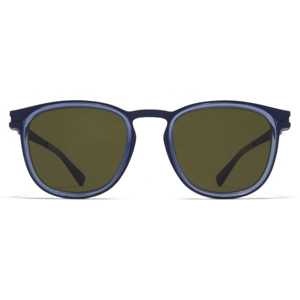 Mykita - Cantara - Mykita Acetate - Indigo Deep Ocean Green - Metal Collection - Sunglasses - Mykita Eyewear