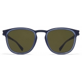 Mykita - Cantara - Mykita Acetate - Indigo Deep Ocean Green - Metal Collection - Sunglasses - Mykita Eyewear