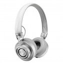 Master & Dynamic - MH30 - Silver Metal / White Leather - Premium High Quality and Performance On-Ear Headphones