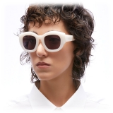 Kuboraum - Mask B2 - White - B2 WH - Occhiali da Sole - Kuboraum Eyewear