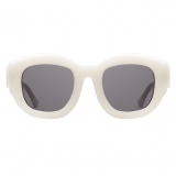 Kuboraum - Mask B2 - White - B2 WH - Occhiali da Sole - Kuboraum Eyewear