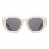 Kuboraum - Mask B2 - White - B2 WH - Sunglasses - Kuboraum Eyewear