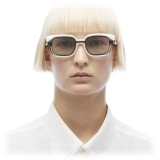 Kuboraum - Mask H91 - Ivory - H91 CM - Occhiali da Sole - Kuboraum Eyewear