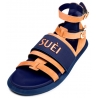 Suèi - Sandali con Velcro Smart/Suèi - Handmade in Italy - Luxury Exclusive Collection