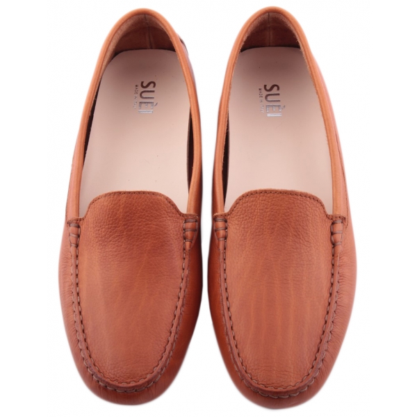 Suèi - Unlined Moccasins of Soft Calf  -  Handmade in Italy - Luxury Exclusive Collection