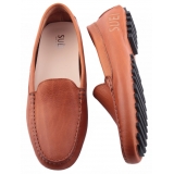 Suèi - Unlined Moccasins of Soft Calf  -  Handmade in Italy - Luxury Exclusive Collection