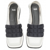 Suèi - Slingback con Punta Squadrata - Handmade in Italy - Luxury Exclusive Collection