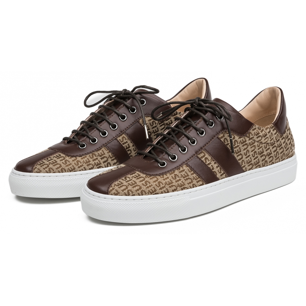 Suèi - Sneakers of Bi-color Jacquard - Milan 1932 - Handmade in Italy ...