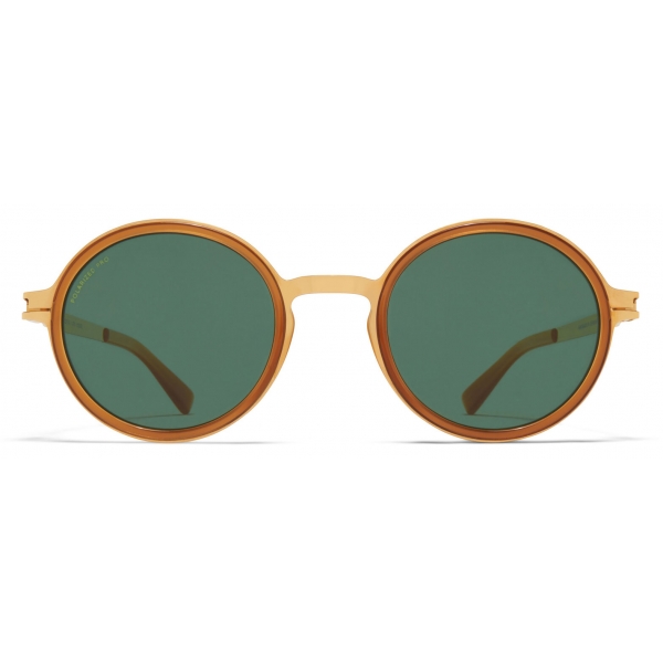 Mykita - Dayo - Mykita Acetate - Oro Marrone Verde - Metal Collection - Occhiali da Sole - Mykita Eyewear