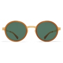 Mykita - Dayo - Mykita Acetate - Gold Brown Green - Metal Collection - Sunglasses - Mykita Eyewear