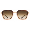 Mykita - Misty - Mykita Acetate - Champagne Gold Galapagos Brown Gradient - Metal Collection - Sunglasses - Mykita Eyewear