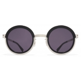 Mykita - Phillys - Mykita Acetate - Argento Nero Grigio - Metal Collection - Occhiali da Sole - Mykita Eyewear