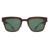 Mykita - Raymond - Mykita Acetate - Dark Brown Green - Metal Collection - Sunglasses - Mykita Eyewear