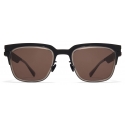 Mykita - Raymond - Mykita Acetate - Nero Cenere Marrone - Metal Collection - Occhiali da Sole - Mykita Eyewear