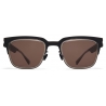 Mykita - Raymond - Mykita Acetate - Black Ash Brown - Metal Collection - Sunglasses - Mykita Eyewear