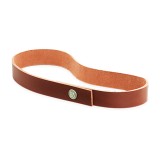 Bang & Olufsen - B&O Play - Beoplay A2 Short Strap - Cognac - Leather Strap with Aluminium Button