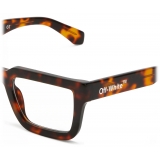 Off-White - Style 12 Optical Glasses - Havana - Luxury - Off-White Eyewear