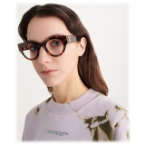 Off-White - Occhiali da Vista Style 13 - Tartaruga Marrone - Luxury - Off-White Eyewear