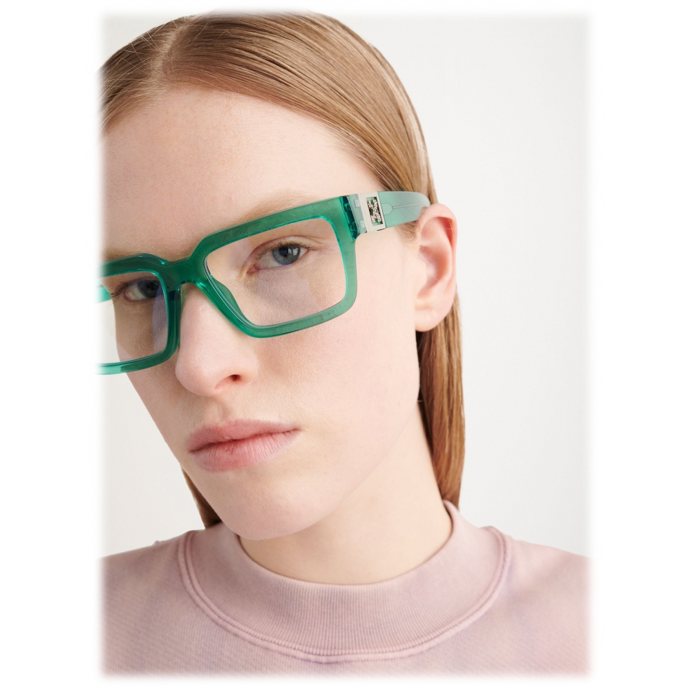 Off-White - Style 15 Optical Glasses - Green - Luxury - Off-White