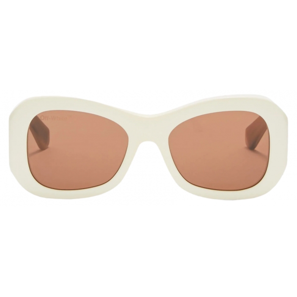 Off-White - Af Pablo Sunglasses - White Beige - Luxury - Off-White Eyewear