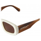 Off-White - Austin Sunglasses - White Brown - Luxury - Off-White Eyewear