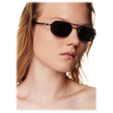 Off-White - Occhiali da Sole Baltimore - Argento Nero - Luxury - Off-White Eyewear