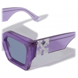 Off-White - Occhiali da Sole Catalina - Viola Trasparente - Luxury - Off-White Eyewear