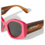 Off-White - Denver Sunglasses - Fuchsia Brown - Luxury - Off-White Eyewear