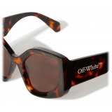 Off-White - Occhiali da Sole Denver - Havana Marrone - Luxury - Off-White Eyewear