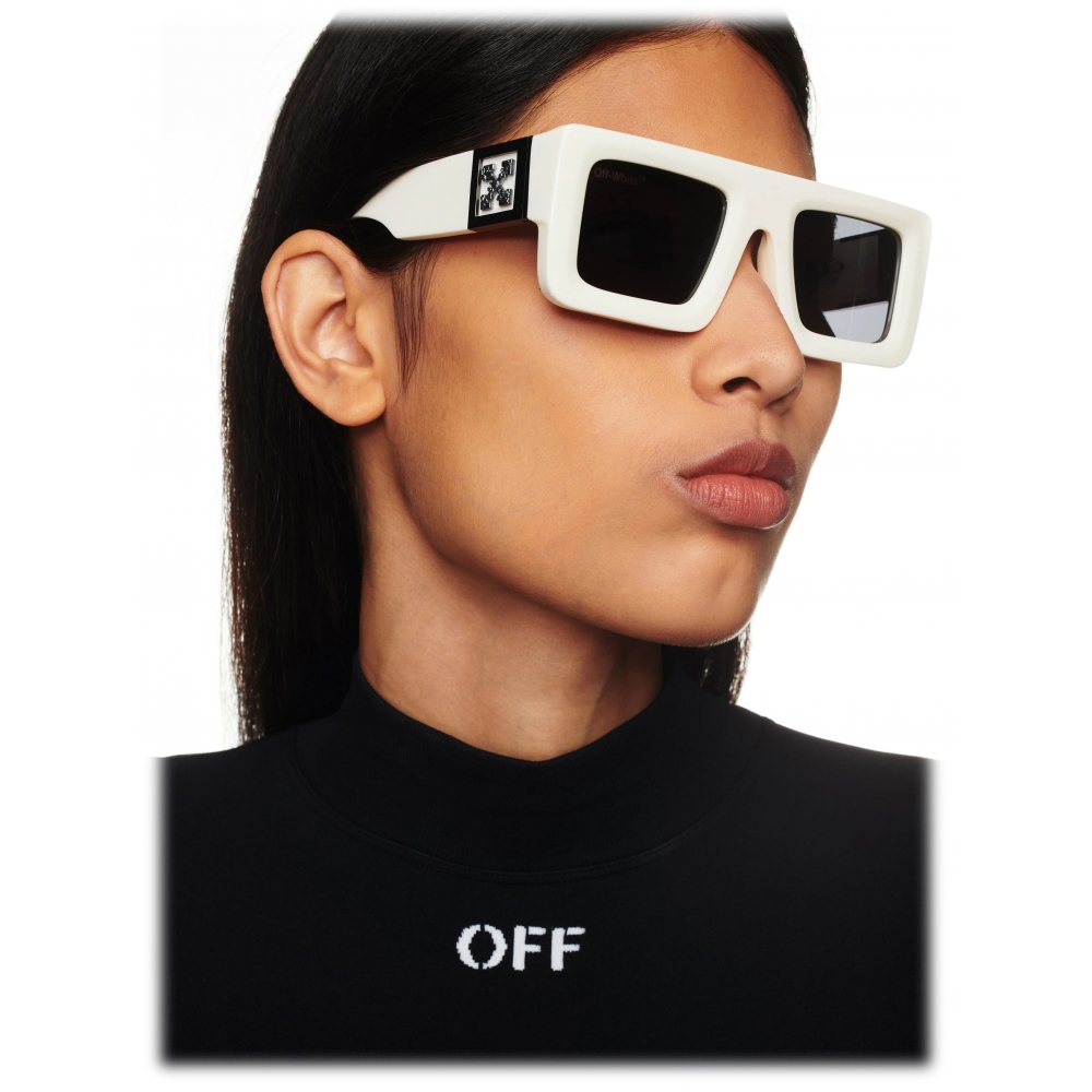 Off-White - Leonardo Sunglasses - White - Luxury - Off-White Eyewear ...