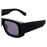 Off-White - Lucio Rectangular-Frame Sunglasses - Black Grey - Luxury - Off-White Eyewear