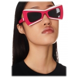 Off-White - Occhiali da Sole Nashville - Fucsia Bianco - Luxury - Off-White Eyewear