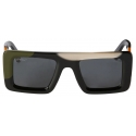 Off-White - Seattle Sunglasses - Black Orange Beige Green - Luxury - Off-White Eyewear