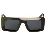 Off-White - Occhiali da Sole Seattle - Nero Arancione Beige Verde - Luxury - Off-White Eyewear