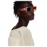 Off-White - Occhiali da Sole Seattle - Albicocca Corallo Grigio - Luxury - Off-White Eyewear