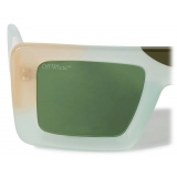Off-White - Occhiali da Sole Seattle - Verde Arancione - Luxury - Off-White Eyewear