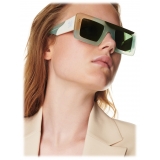 Off-White - Occhiali da Sole Seattle - Verde Arancione - Luxury - Off-White Eyewear