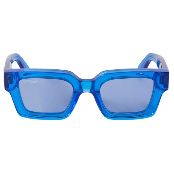 Off-White - Virgil Sunglasses - Transparent Blue - Luxury - Off-White Eyewear