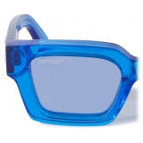 Off-White - Virgil Sunglasses - Transparent Blue - Luxury - Off-White Eyewear