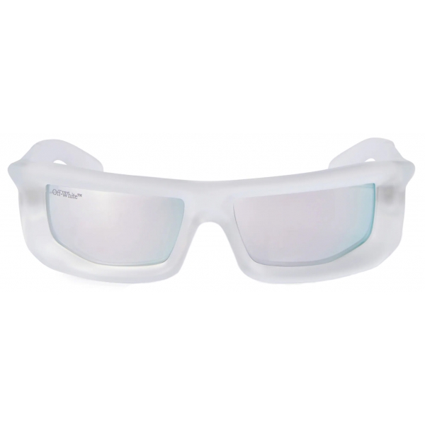 Off-White - Volcanite Sunglasses - Transparent White - Luxury - Off-White Eyewear