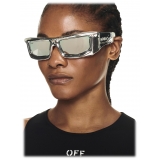 Off-White - Volcanite Sunglasses - Silver - Luxury - Off-White Eyewear