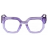 Off-White - Occhiali da Vista Style 14 - Viola Trasparente - Luxury - Off-White Eyewear
