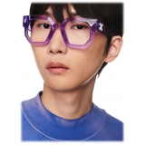 Off-White - Occhiali da Vista Style 14 - Viola Trasparente - Luxury - Off-White Eyewear