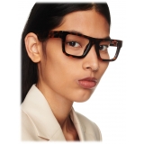 Off-White - Style 25 Optical Glasses - Havana Brown - Luxury - Off-White Eyewear