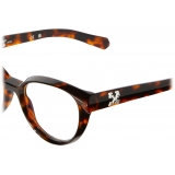 Off-White - Occhiali da Vista Style 26 - Marrone Havana - Luxury - Off-White Eyewear