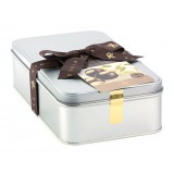 Vincente Delicacies - Assortment of Classic Almond Cookies and with Sicilian Pistachios Covered with Chocolate - Luxor Box
